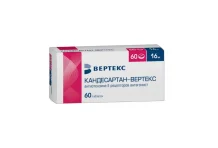 Кандесартан-Вертекс, таб 16мг №60