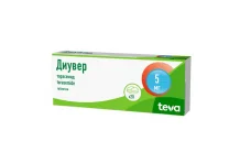 Диувер таб 5мг №20