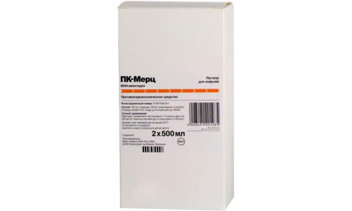 ПК-Мерц р-р д/инф 500мл №2