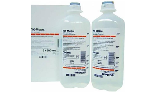 ПК-Мерц р-р д/инф 500мл №2 фото 2