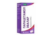 Парацетамол-Эвалар таб шип 500мг №12