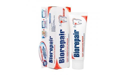 Биорепейр з/паста быстр сниж чувствит 75мл
