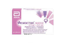 Фемостон Мини, таб ппо 2,5мг+0,5мг №84
