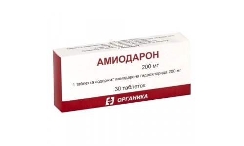 Амиодарон, таб 200мг №30