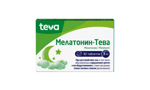 Мелатонин-Тева, таб 3мг №30