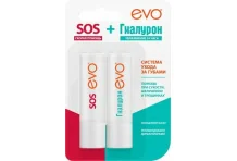 Эво Гиалурон помада гигиен 2,8г + Эво бальзам д/губ натурал SOS скорая помощь 2,8г