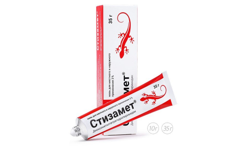 Стизамет, мазь д/мест и наруж примен 3% 35г