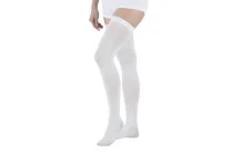 Чулки 1 кл компрес антиэмбол до бедра р.L белый АЧ-I