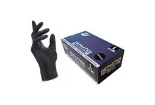 Перчатки р.L №100шт нитриловые н/ст н/опуд DR MAX черные