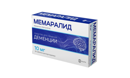Мемаралид, таб дисперг 10мг №30