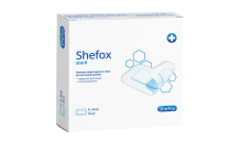 Shefox повязка-пластырь неткан осн стер 8х10см №25