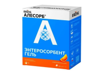 Алесорб Энтеросорбент гель Эрциг д/внутр прим пак-стик 10г №20 вкус апельсина