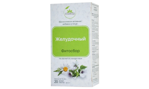 Фитосбор желудочный, ф/пак 1,5г №20 Алтайфлора