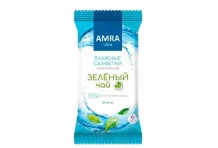 Салфетки влажные Амра освеж №20 зеленый чай