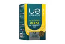 Uesupps Ультра Энерджи Витамин Д3+К2, капс №30