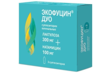 Экофуцин Дуо, супп ваг 300мг+100мг №3