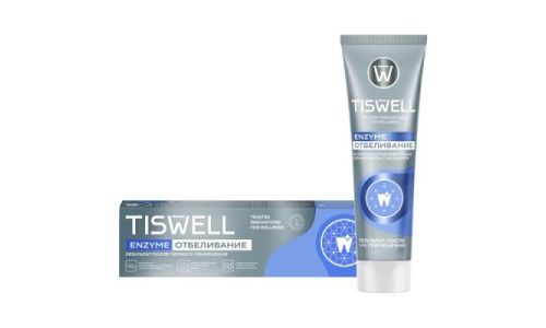 З/паста Tiswell энзимная отбелив с кальцием 50г