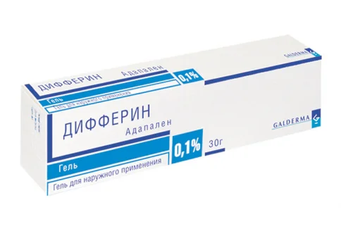 Дифферин, гель для наружн примен 0,1% 30г