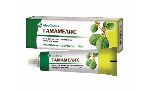 Гамамелис мазь д/наруж примен гомеопат 30г