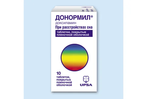Донормил, таблетки ппо 15мг №10
