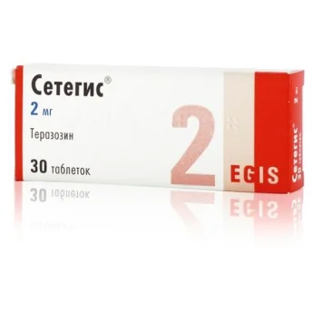 СЕТЕГИС, ТАБЛЕТКИ 2МГ №30 Купить СЕТЕГИС, ТАБЛЕТКИ 2МГ №30