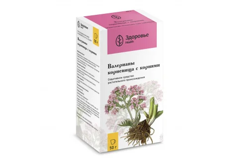 Валериана корневища и корни, пачка 50г
