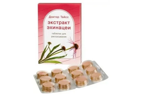 Доктор Тайсс Эхинацеи, таблетки для рассас 60г