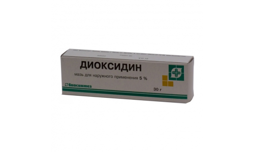 ДИОКСИДИН, МАЗЬ 5% 30Г ТУБА