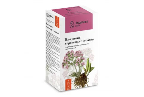 Валериана корневища и корни, фильтр-пакеты 1,5г №20
