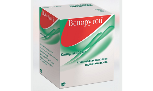 ВЕНОРУТОН, КАПСУЛЫ 300МГ №50