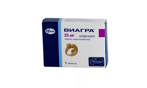 ВИАГРА, ТАБЛЕТКИ 25МГ №1
