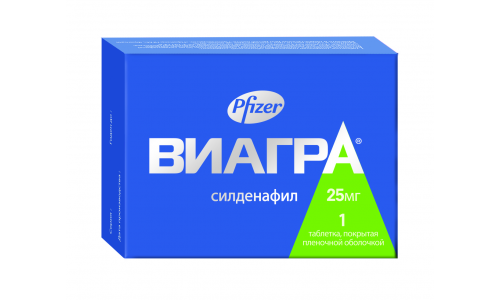 ВИАГРА, ТАБЛЕТКИ 25МГ №1 фото 3