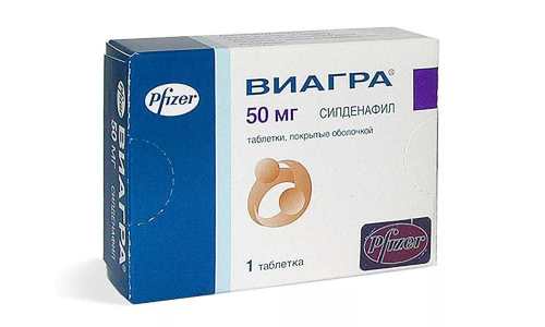 ВИАГРА, ТАБЛЕТКИ 50МГ №1