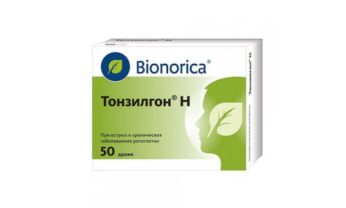 Тонзилгон Н, таблетки по №50