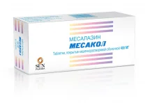 Месакол, таблетки по кишечнораств 400мг №50