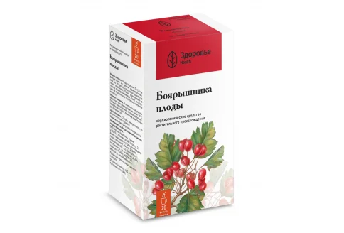 Боярышник плоды, фильтр-пакеты 1,5г №20
