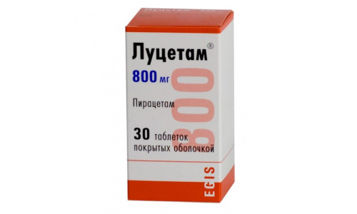 ЛУЦЕТАМ, ТАБЛЕТКИ 800МГ №30