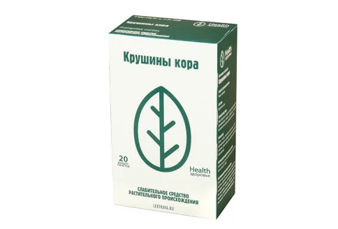 Крушина кора, фильтр-пакеты 1,5г №20
