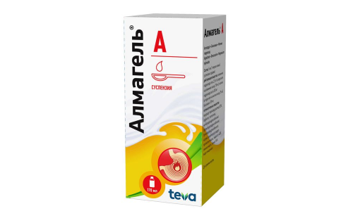 Алмагель А, суспензия для внутр примен фл 170мл фото 2