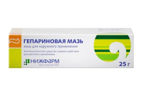 Гепариновая Мазь, мазь для наруж примен 25г
