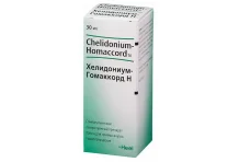 ХЕЛИДОНИУМ ГОМАККОРД H, КАПЛИ ГОМЕОПАТИЧЕСКИЕ 30МЛ