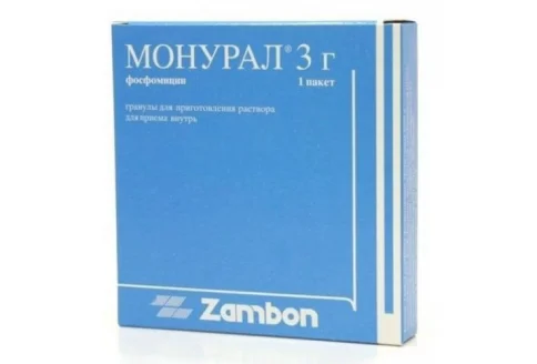 Монурал, гранулы для раствора внутр пак 3г №1