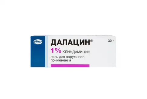 Далацин, гель для наружн примен 1% туб 30г