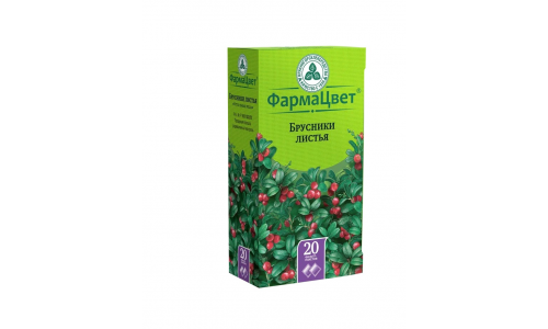 Брусника листья, фильтр-пакеты 1,5г №20