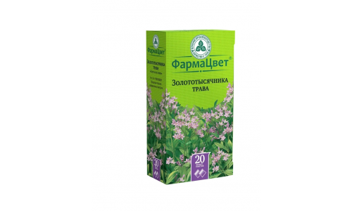 Золототысячник трава, фильтр-пакеты 1,5г №20