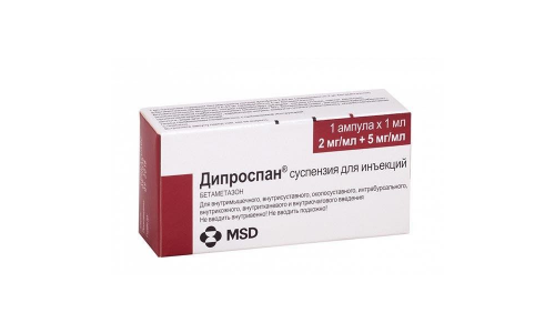 Дипроспан, суспензия для ин 2+5мг/мл амп 1мл №1 фото 2