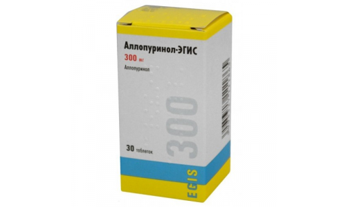 АЛЛОПУРИНОЛ-ЭГИС, ТАБЛЕТКИ 300МГ №30