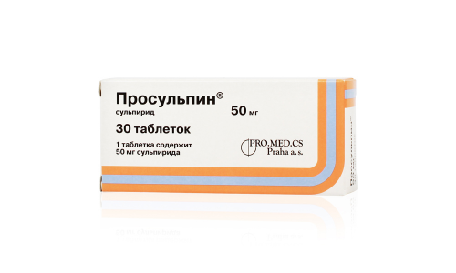 107 Просульпин таб 50мг №30