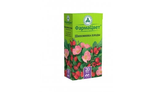 Шиповник плоды, фильтр-пакеты 2г №20
