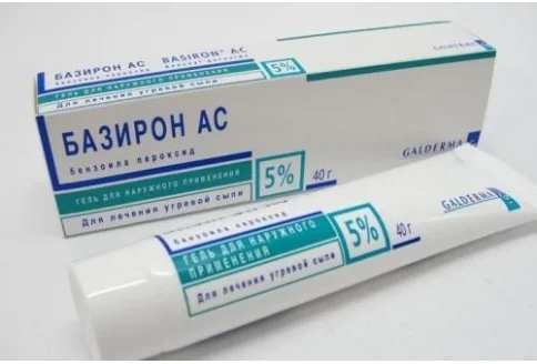 Базирон АС, гель для наружн примен 5% 40г